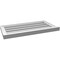 Ekena Millwork Vertical Surface Mount PVC Gable Vent: Functional, w/ 2"W x 2"P Brickmould Sill Frame, 30"W x 16"H GVPVE30X1603SF - alternate 3
